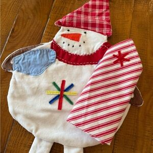 Pottery Barn Kids Snowman Placemats and Napkins (set of 4)